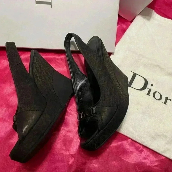 Dior Wedges RARE - Picture 2 of 10